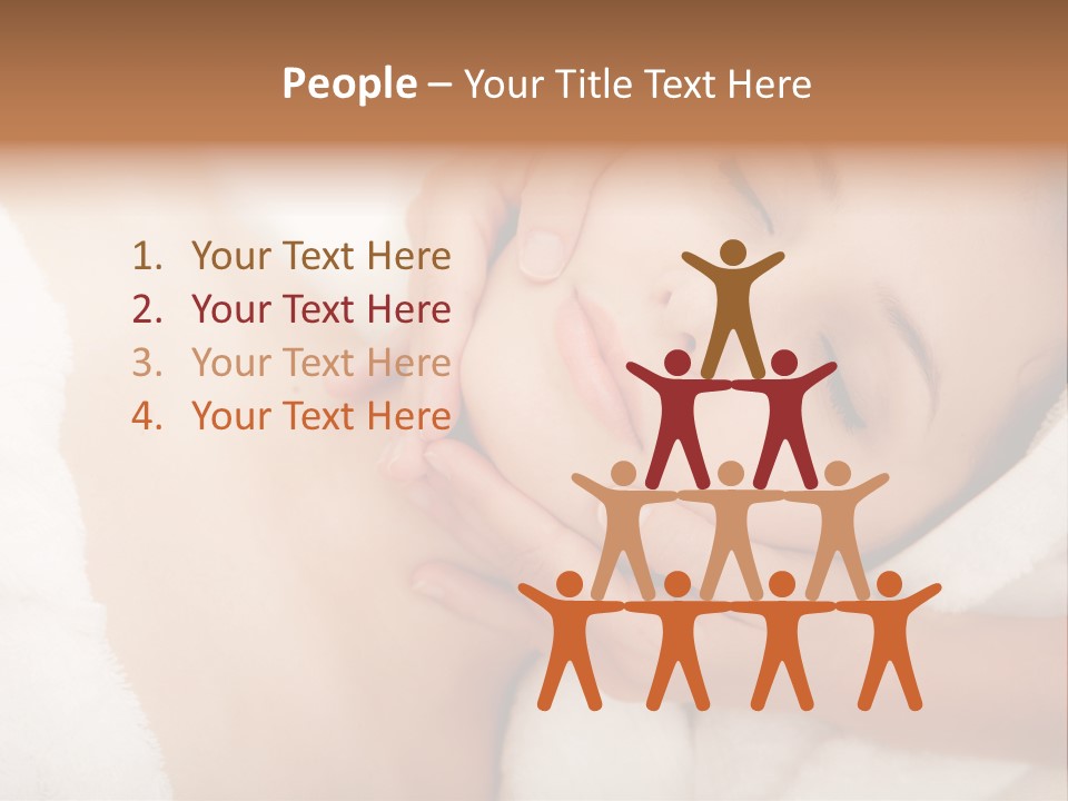 Center Facial Getting PowerPoint Template