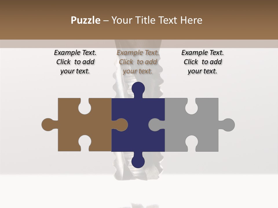 Cam Cross Mechanical PowerPoint Template