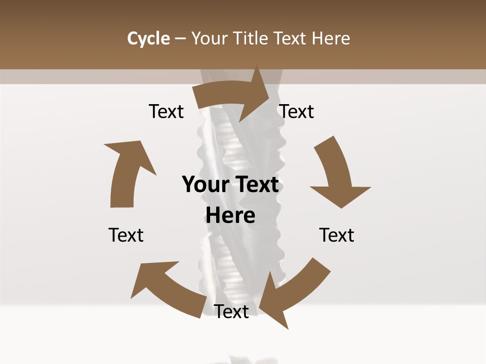 Cam Cross Mechanical PowerPoint Template