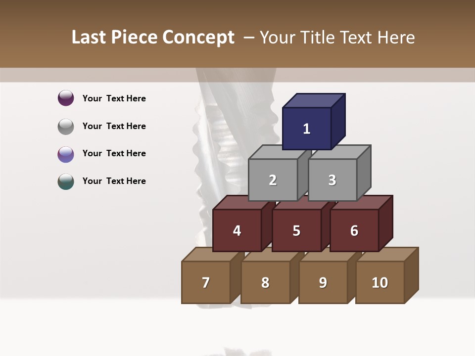 Cam Cross Mechanical PowerPoint Template