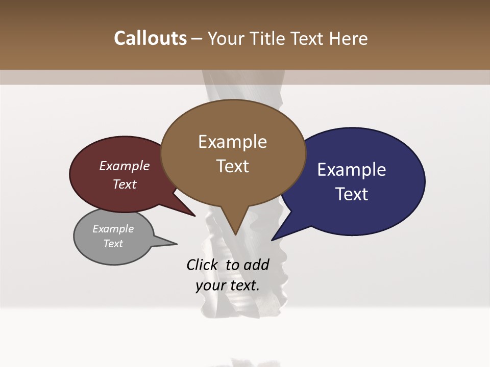 Cam Cross Mechanical PowerPoint Template