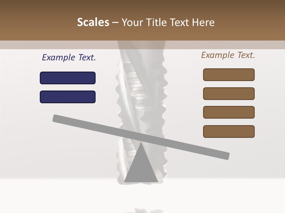 Cam Cross Mechanical PowerPoint Template