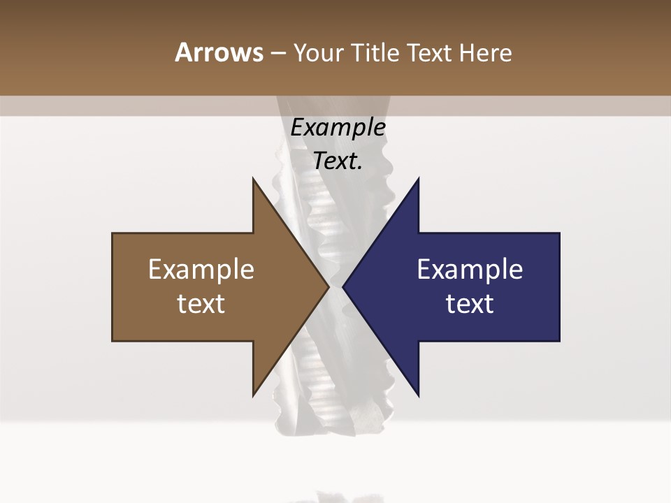 Cam Cross Mechanical PowerPoint Template