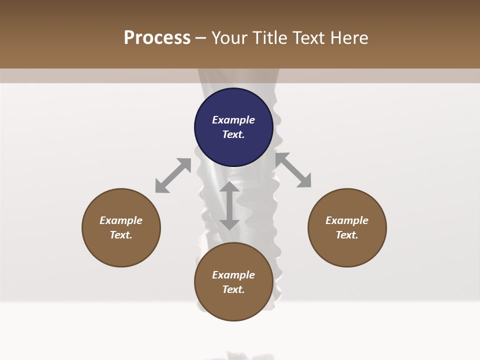 Cam Cross Mechanical PowerPoint Template