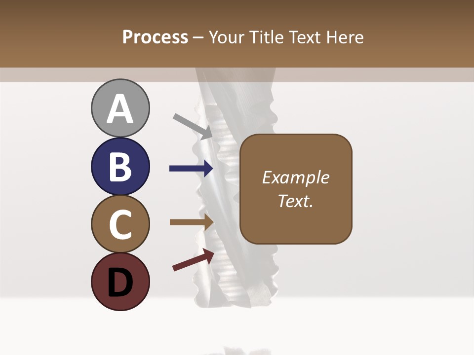 Cam Cross Mechanical PowerPoint Template