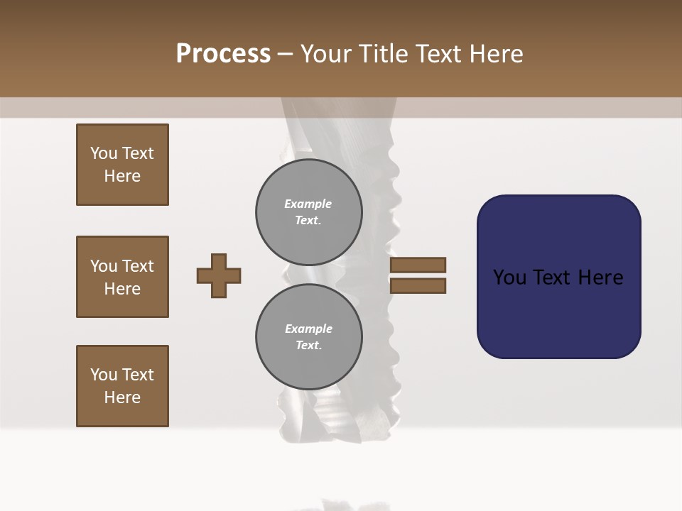 Cam Cross Mechanical PowerPoint Template