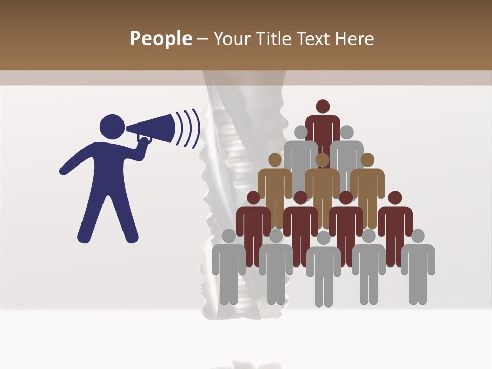 Cam Cross Mechanical PowerPoint Template