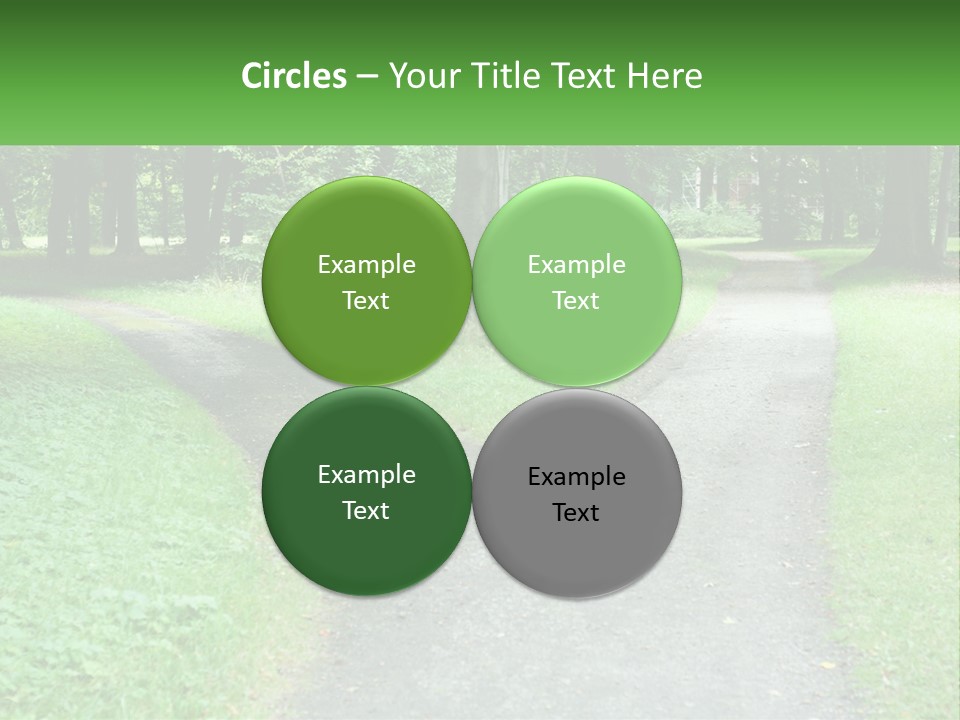 Road Choice Country PowerPoint Template