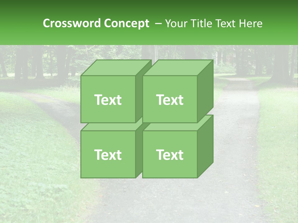 Road Choice Country PowerPoint Template