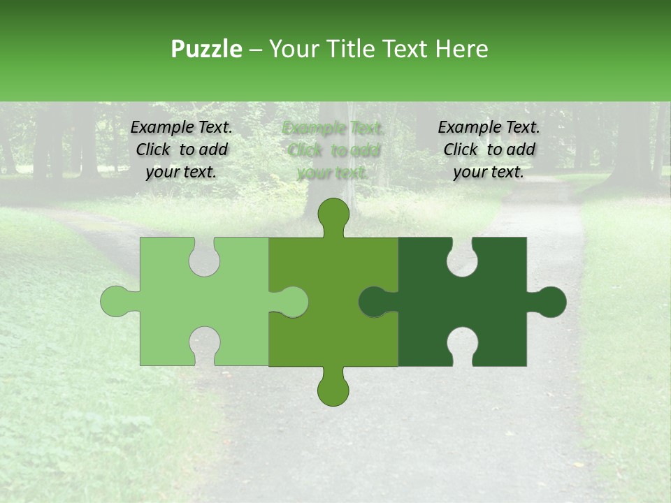 Road Choice Country PowerPoint Template