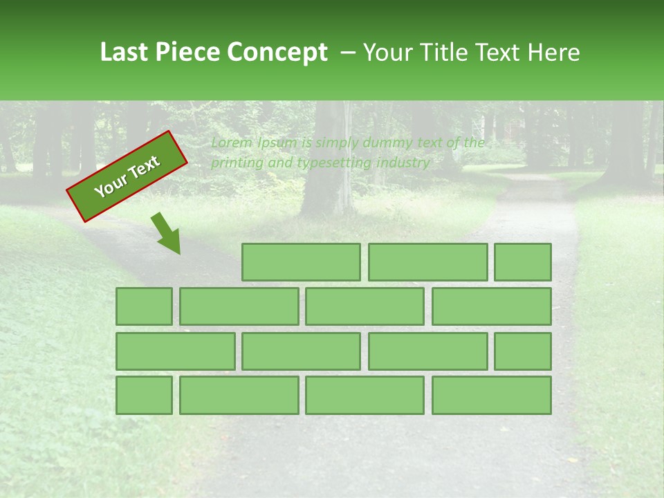Road Choice Country PowerPoint Template