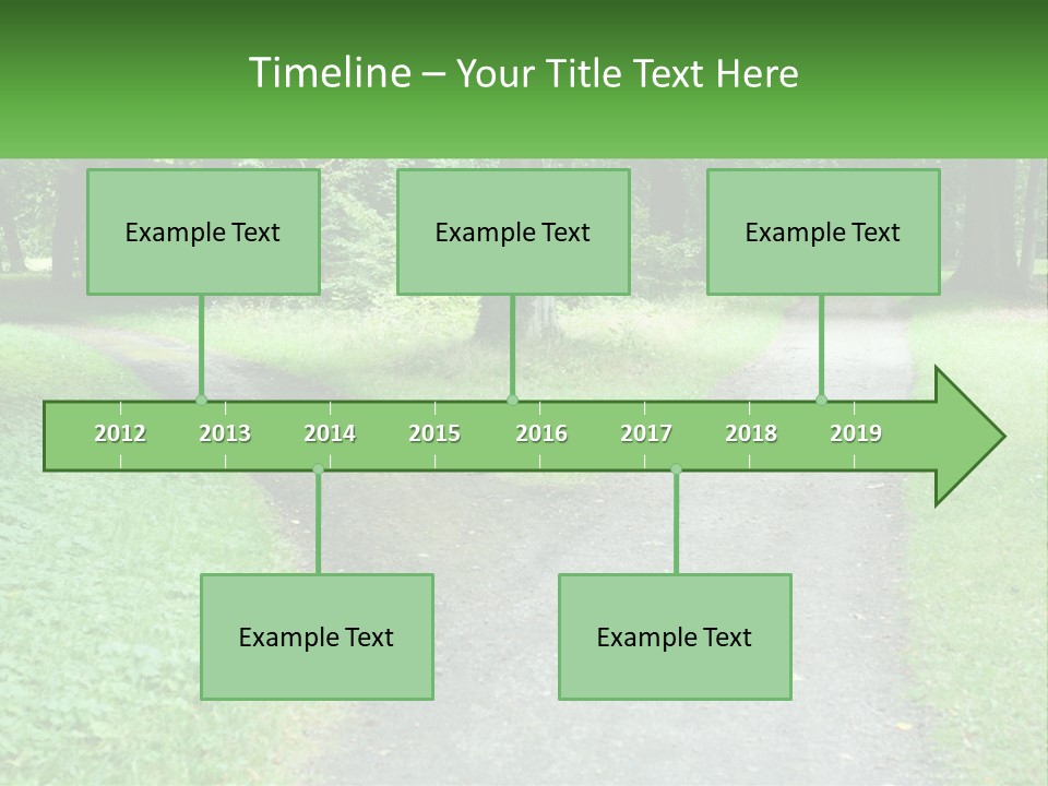 Road Choice Country PowerPoint Template