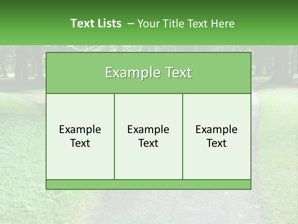 Road Choice Country PowerPoint Template