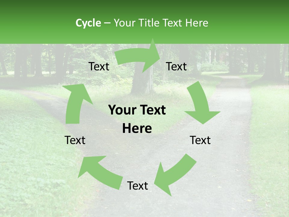 Road Choice Country PowerPoint Template