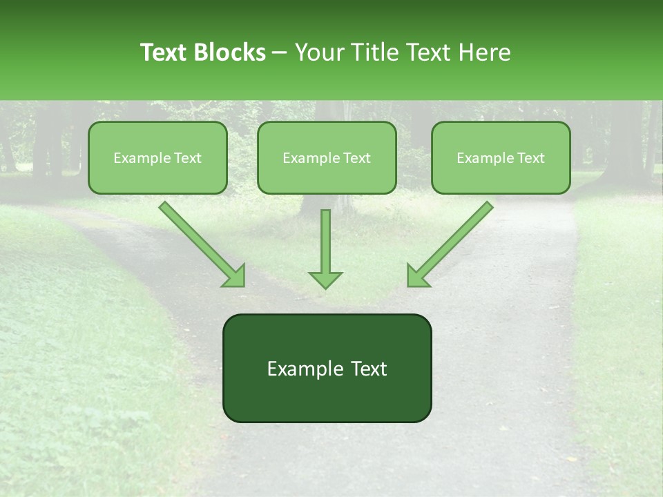 Road Choice Country PowerPoint Template