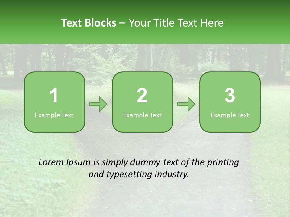 Road Choice Country PowerPoint Template