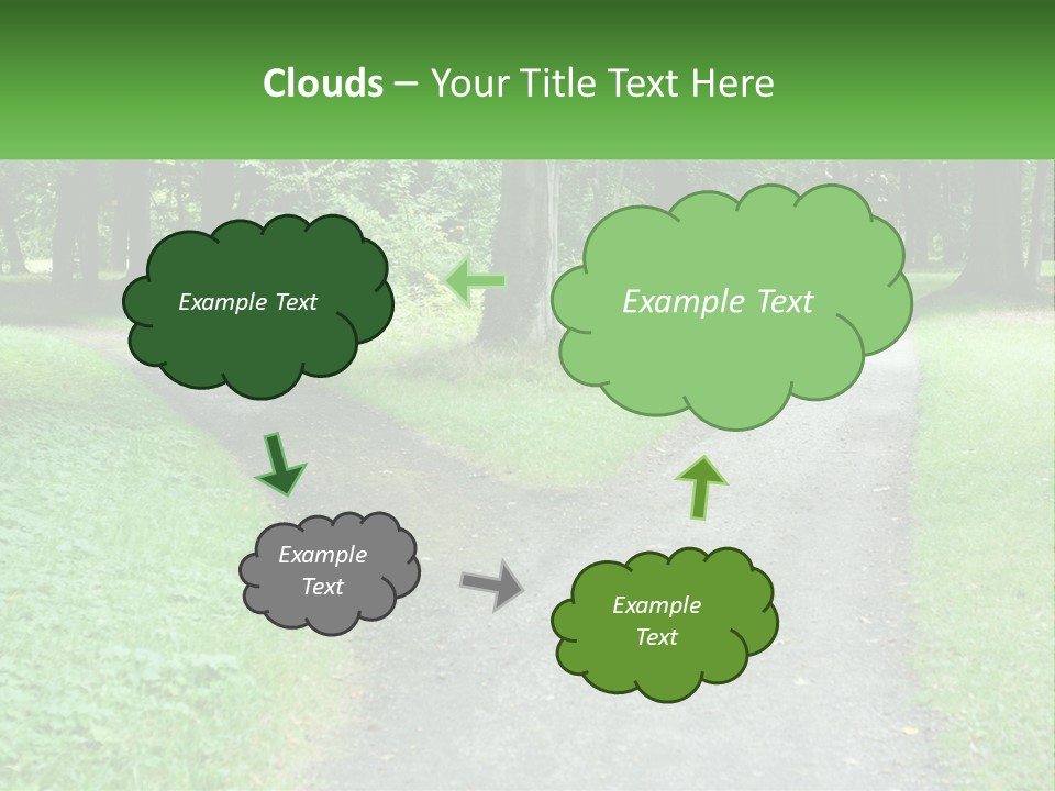 Road Choice Country PowerPoint Template
