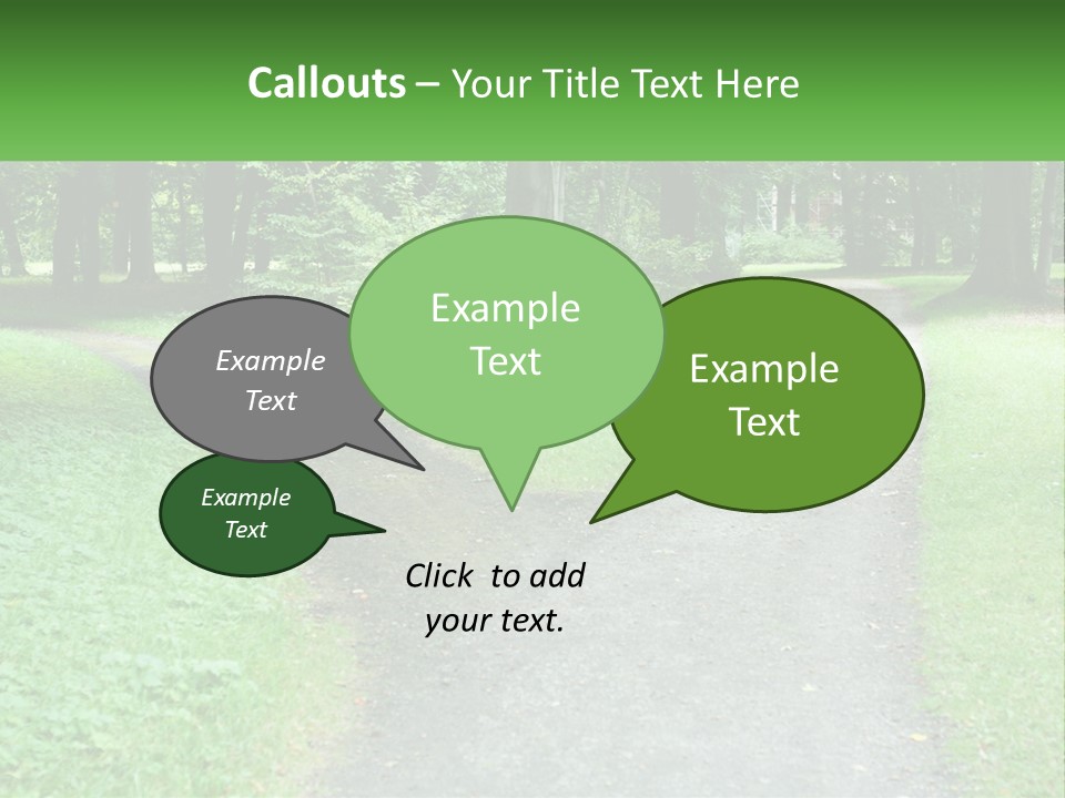 Road Choice Country PowerPoint Template