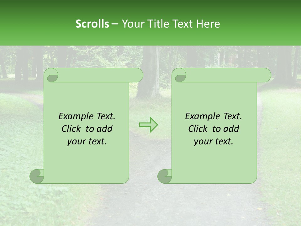 Road Choice Country PowerPoint Template