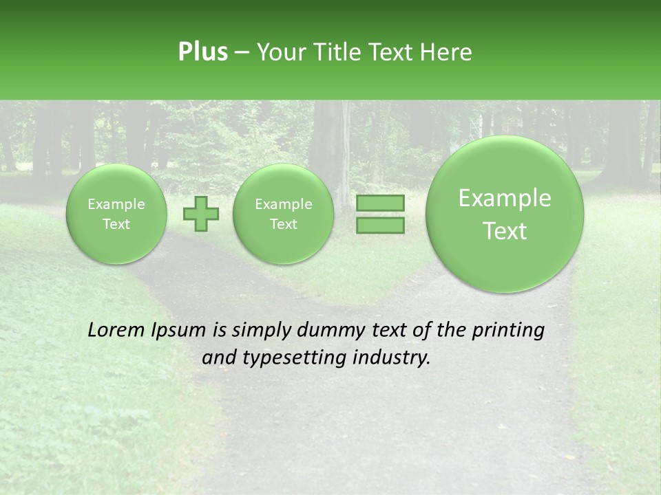 Road Choice Country PowerPoint Template