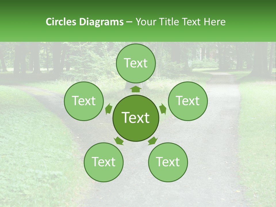 Road Choice Country PowerPoint Template