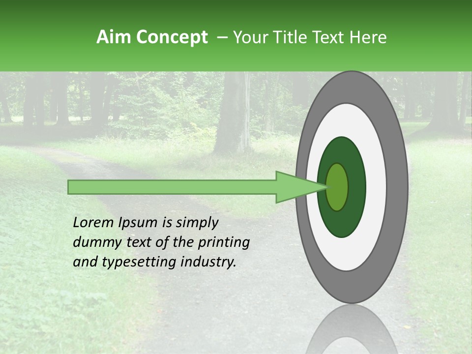 Road Choice Country PowerPoint Template