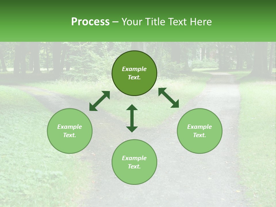 Road Choice Country PowerPoint Template