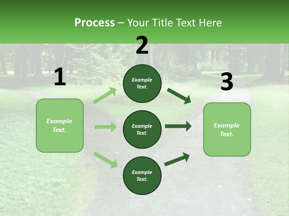 Road Choice Country PowerPoint Template