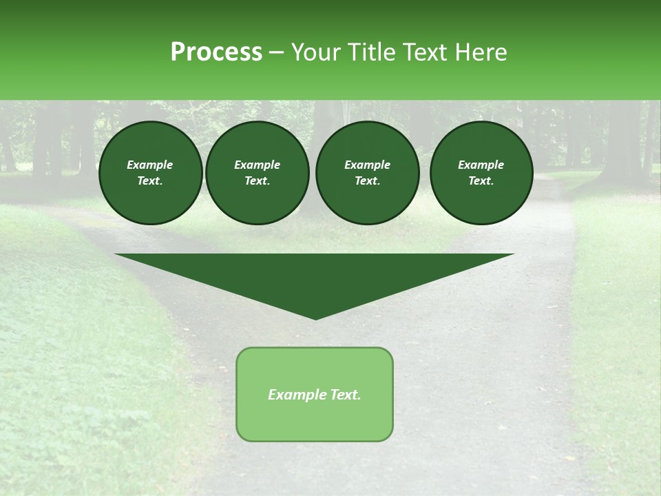 Road Choice Country PowerPoint Template