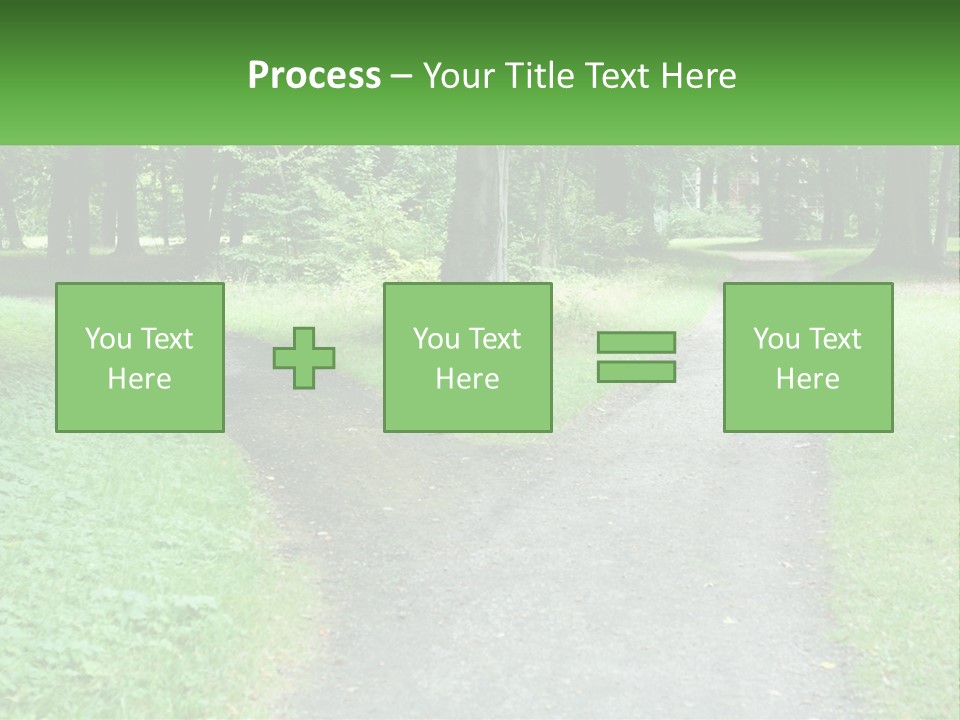 Road Choice Country PowerPoint Template