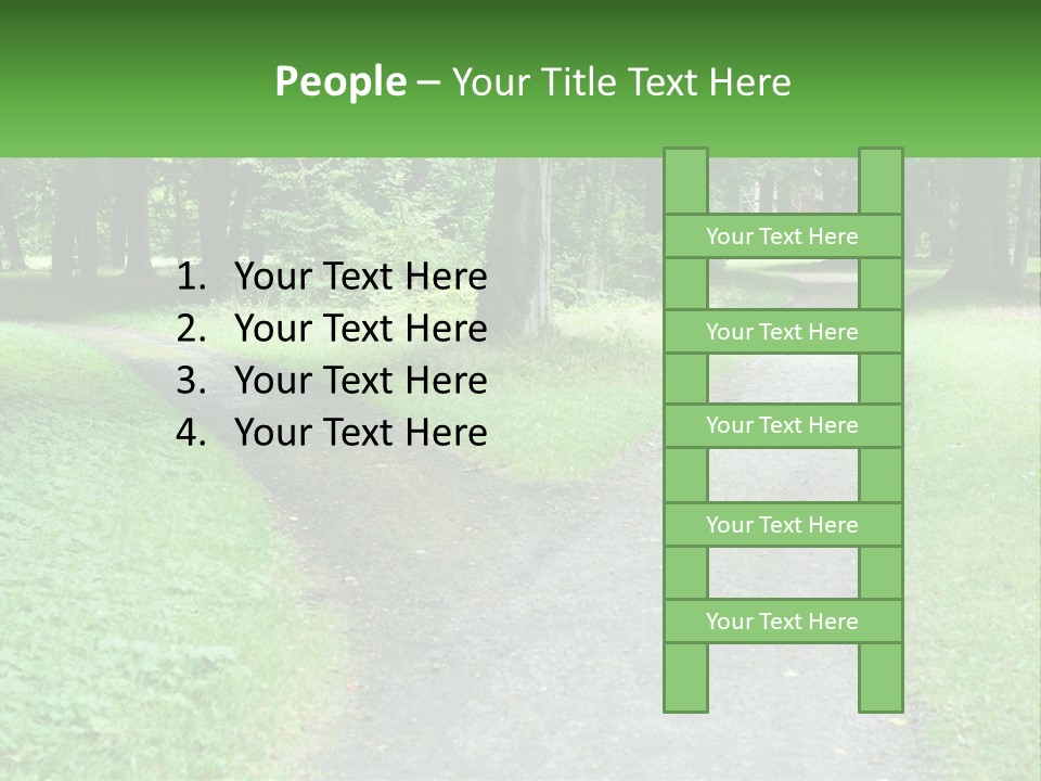 Road Choice Country PowerPoint Template