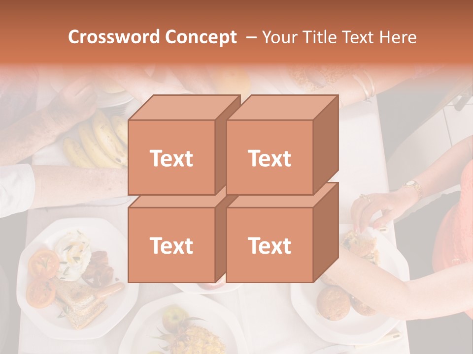 Family Meal Drink PowerPoint Template