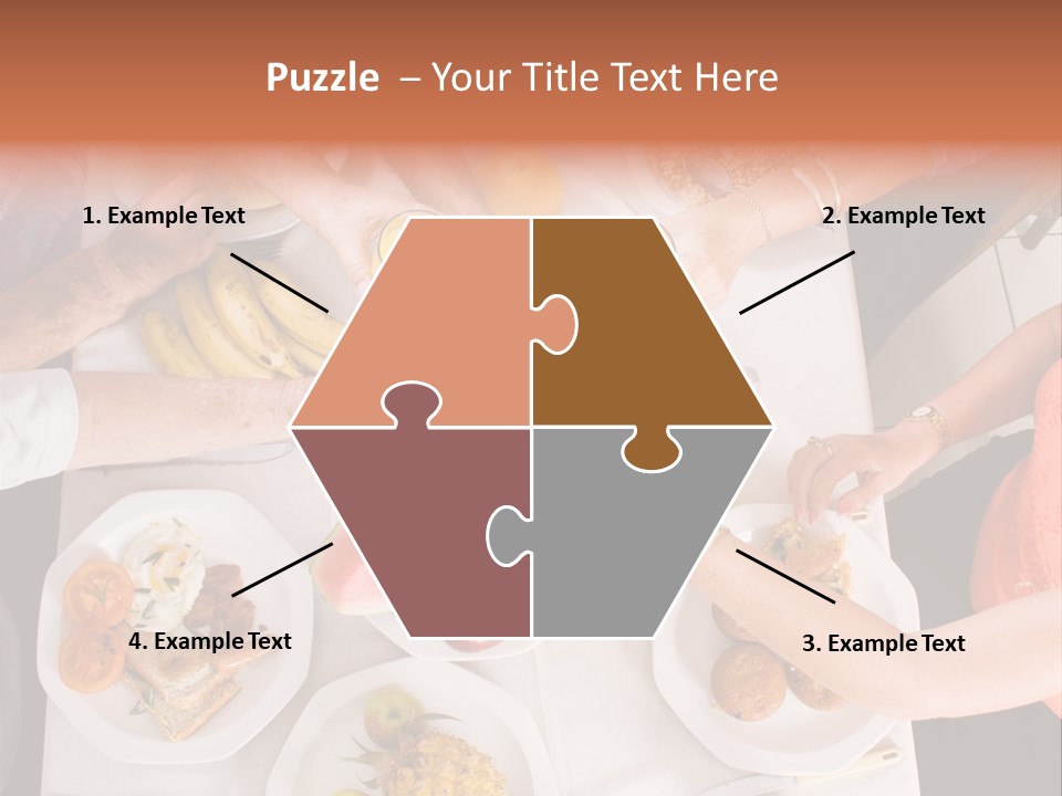 Family Meal Drink PowerPoint Template