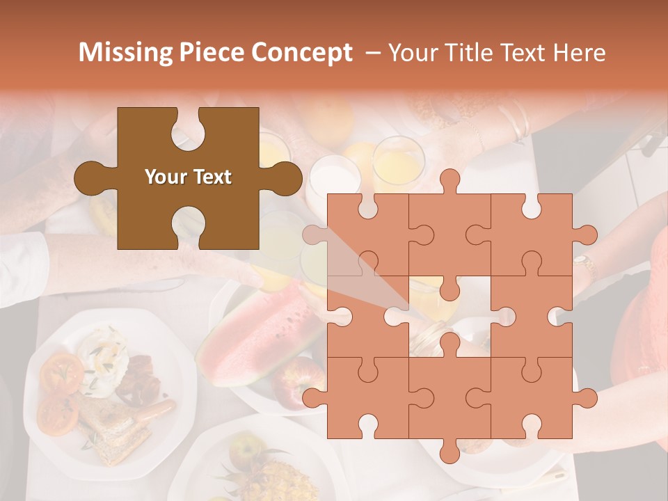 Family Meal Drink PowerPoint Template