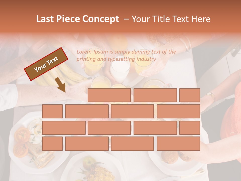 Family Meal Drink PowerPoint Template