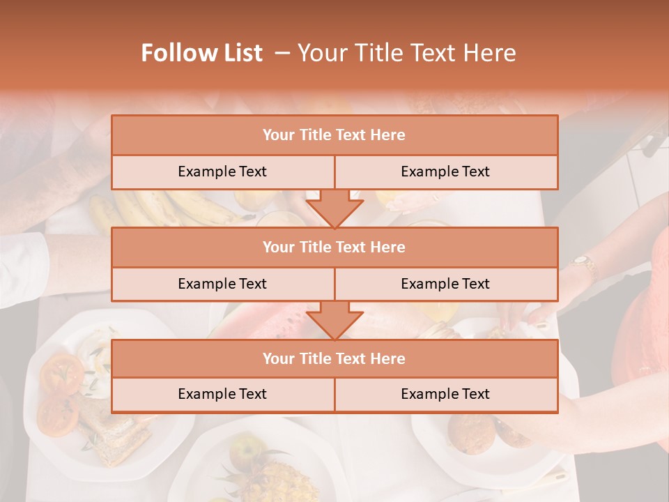 Family Meal Drink PowerPoint Template