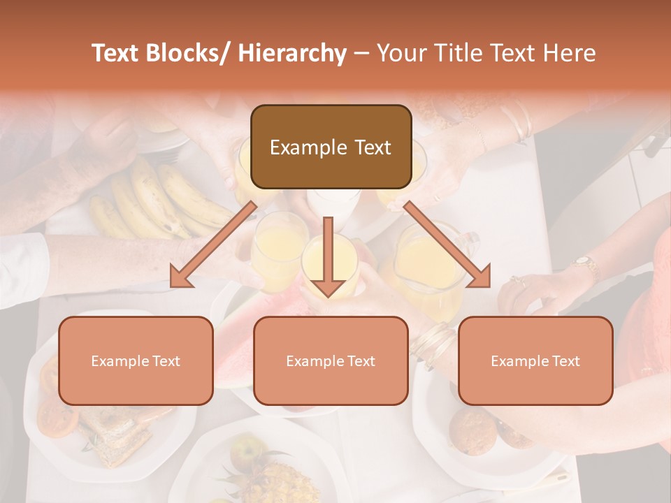 Family Meal Drink PowerPoint Template