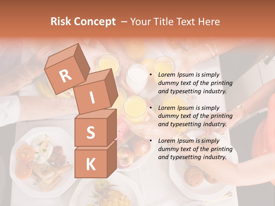 Family Meal Drink PowerPoint Template