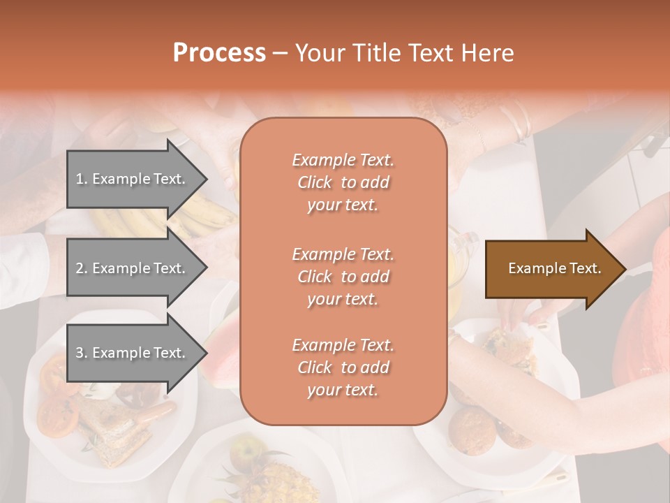 Family Meal Drink PowerPoint Template