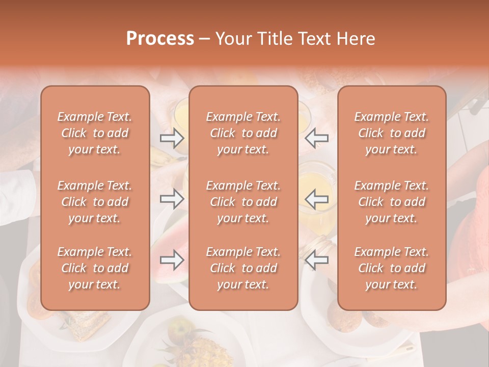 Family Meal Drink PowerPoint Template