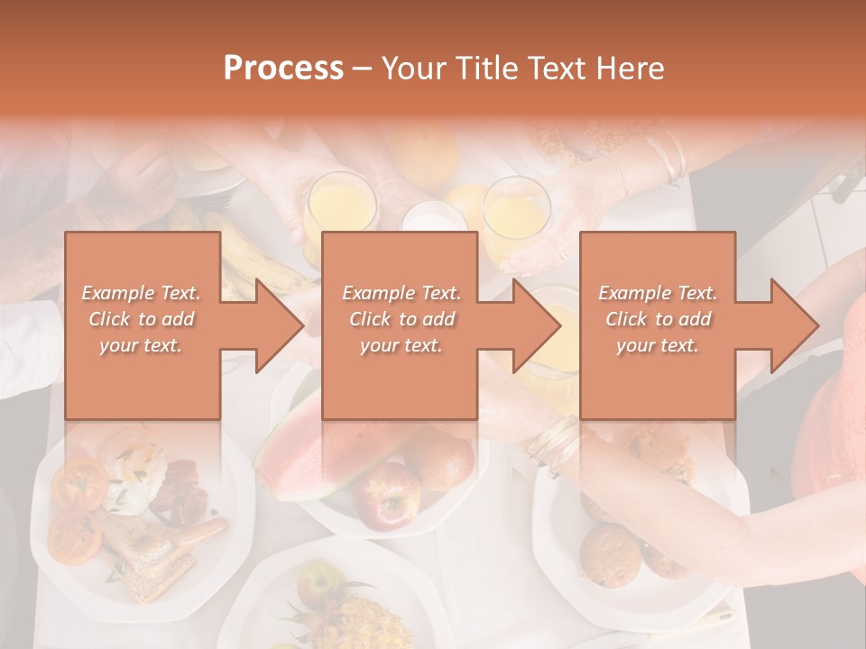 Family Meal Drink PowerPoint Template