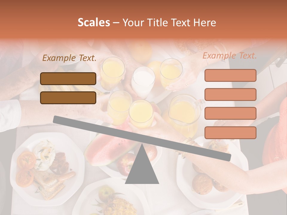 Family Meal Drink PowerPoint Template