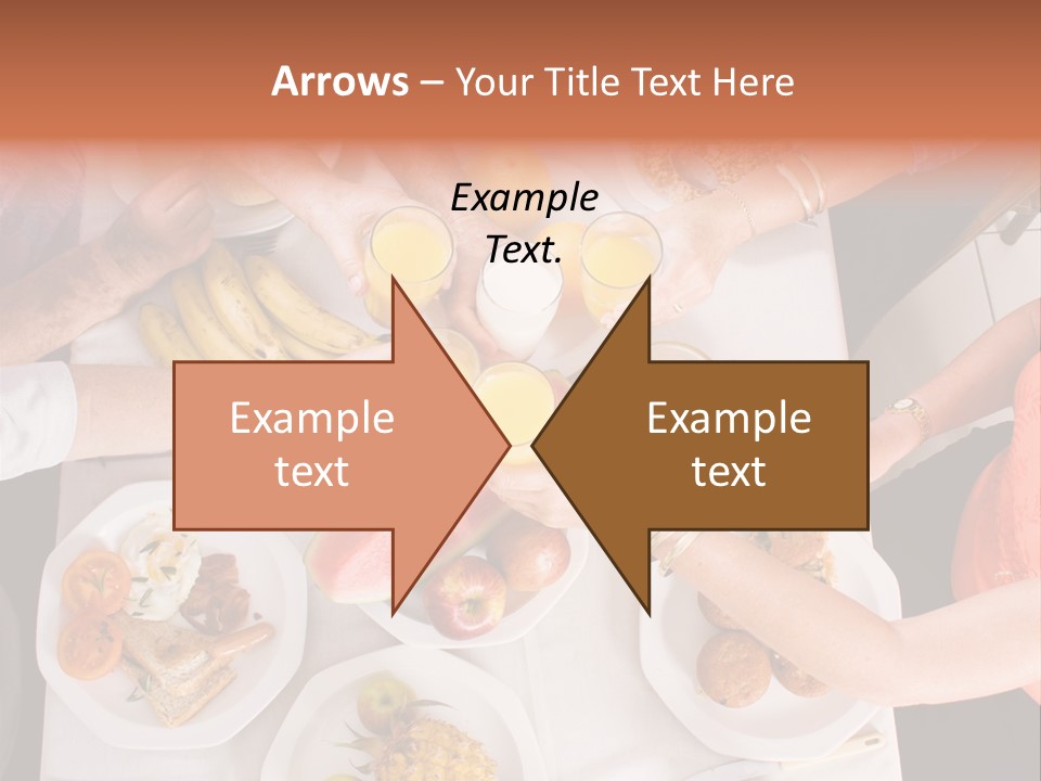 Family Meal Drink PowerPoint Template