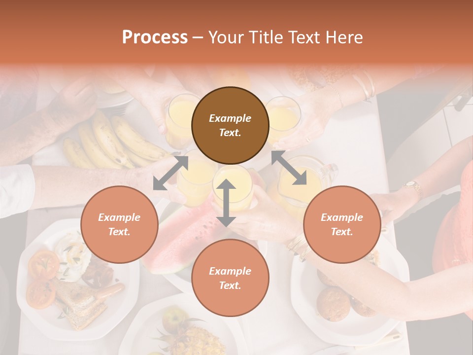 Family Meal Drink PowerPoint Template