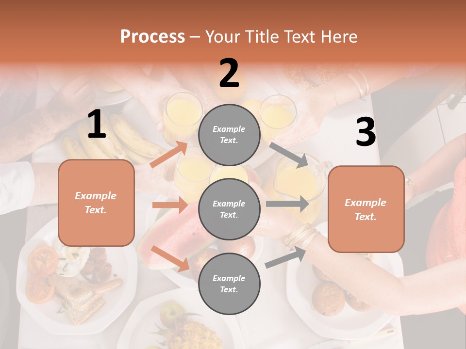 Family Meal Drink PowerPoint Template