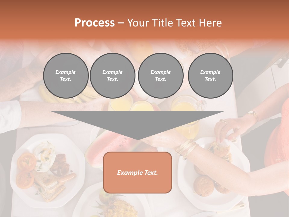 Family Meal Drink PowerPoint Template