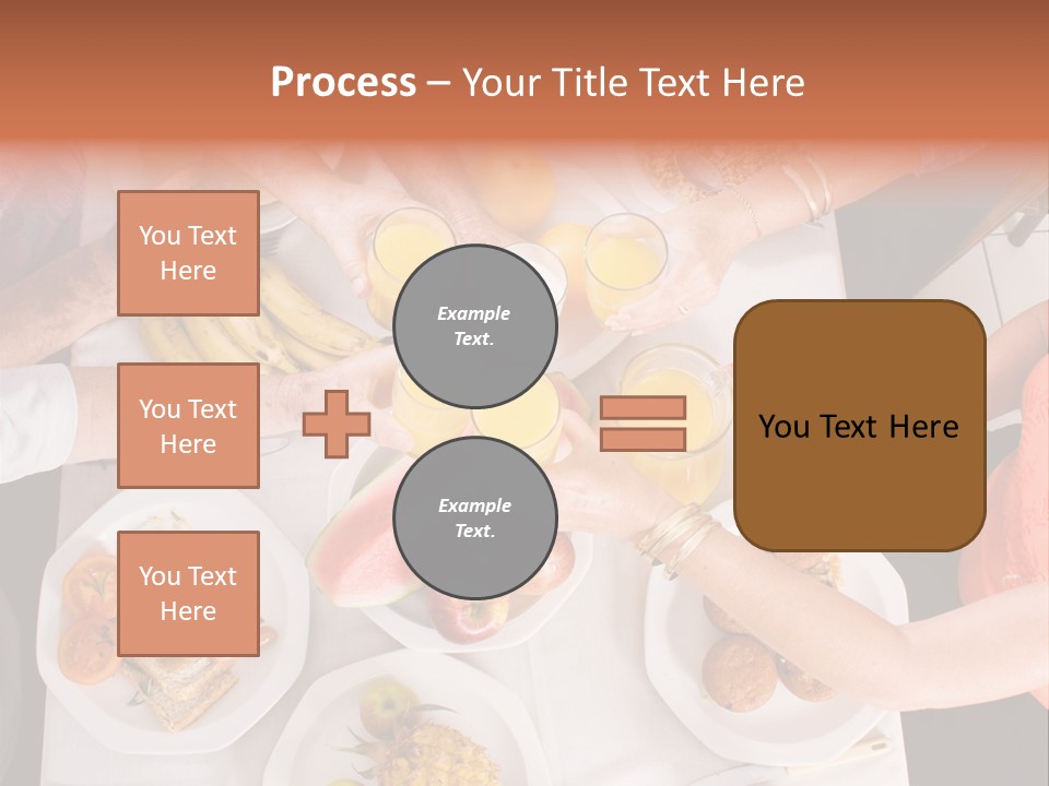 Family Meal Drink PowerPoint Template