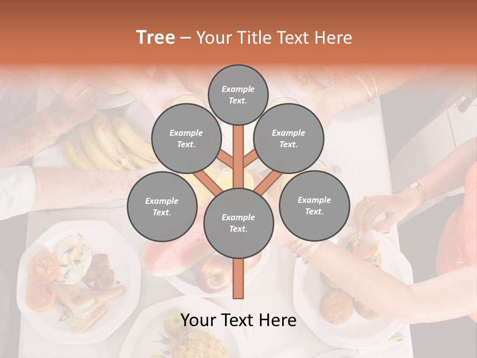 Family Meal Drink PowerPoint Template