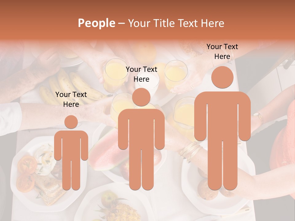 Family Meal Drink PowerPoint Template