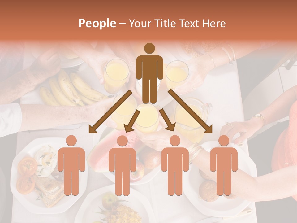 Family Meal Drink PowerPoint Template